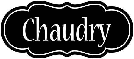 Chaudry welcome logo