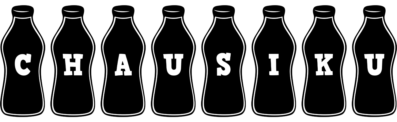 Chausiku bottle logo