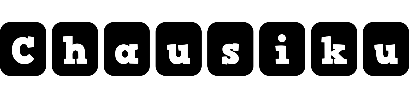 Chausiku box logo