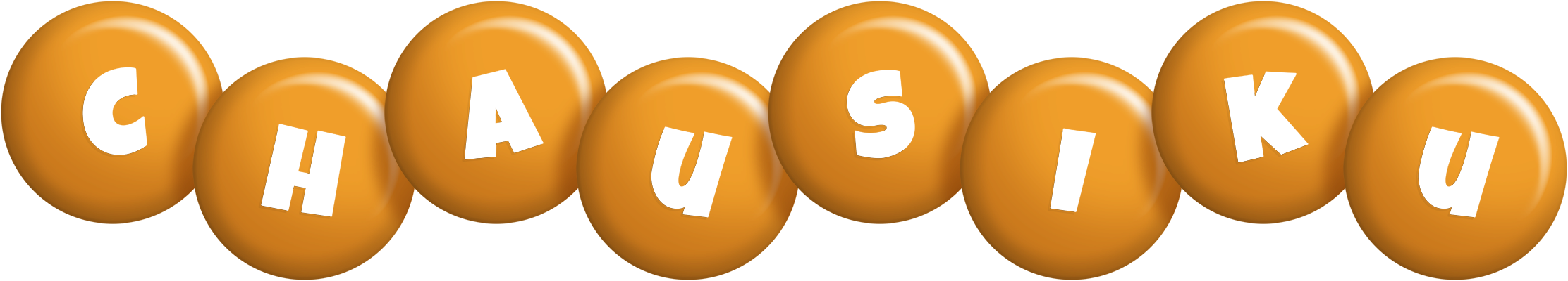 Chausiku candy-orange logo