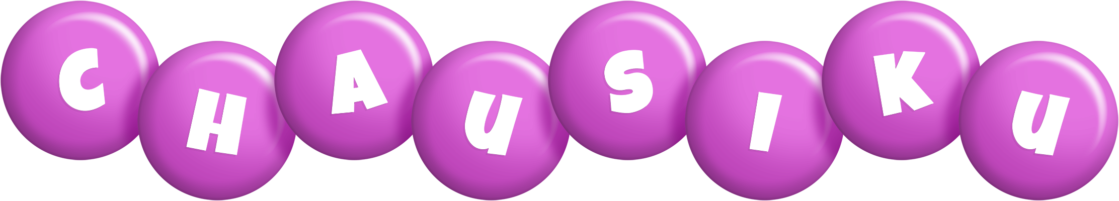 Chausiku candy-purple logo