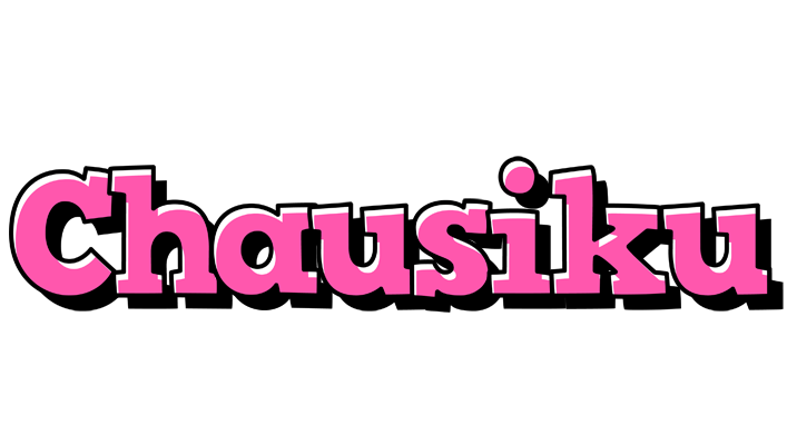 Chausiku girlish logo