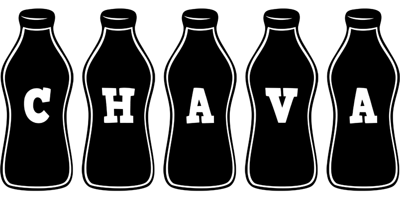 Chava bottle logo