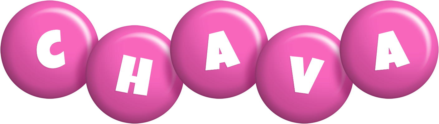 Chava candy-pink logo