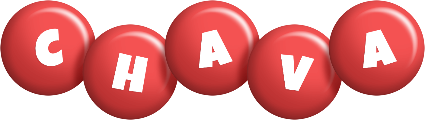 Chava candy-red logo