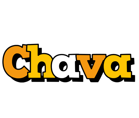 Chava cartoon logo