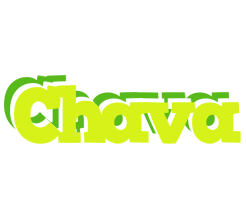 Chava citrus logo