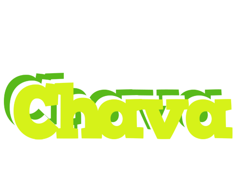 Chava citrus logo