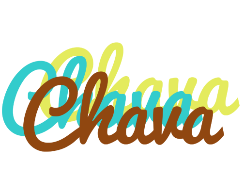 Chava cupcake logo