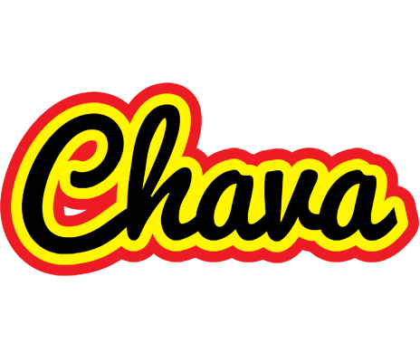 Chava flaming logo