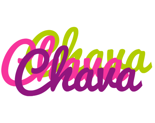 Chava flowers logo