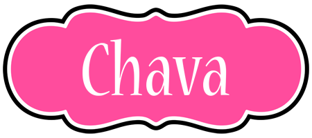 Chava invitation logo