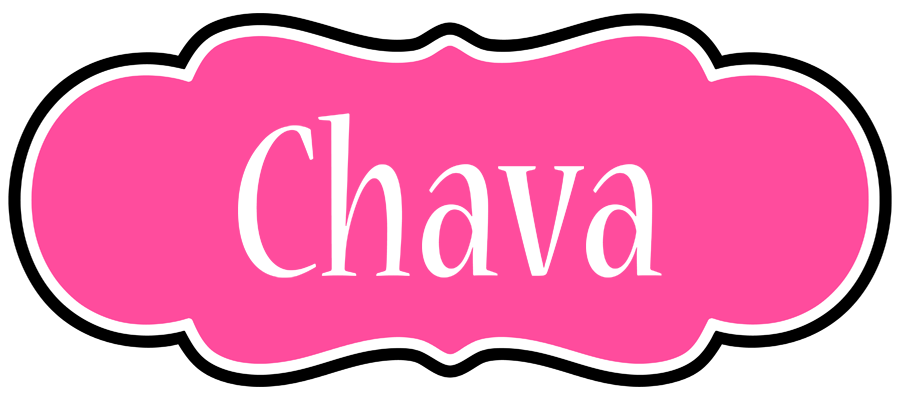 Chava invitation logo