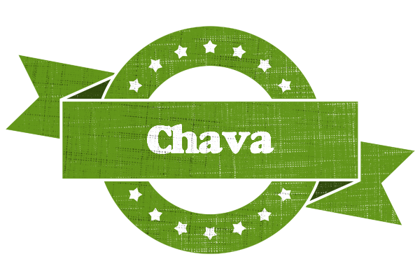 Chava natural logo