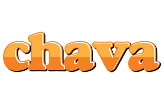 Chava orange logo