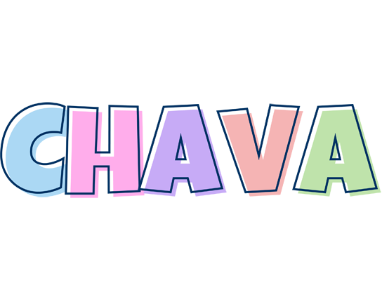 Chava pastel logo
