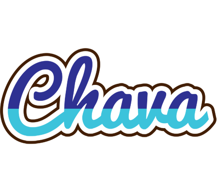 Chava raining logo