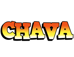 Chava sunset logo