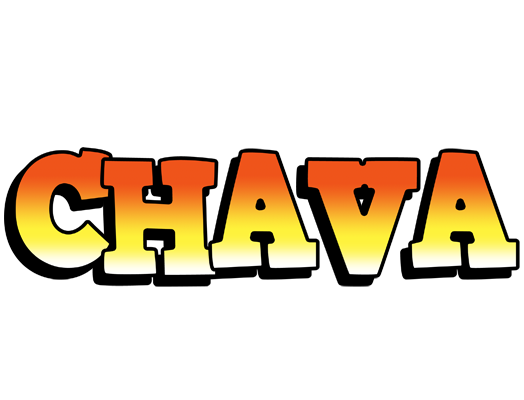 Chava sunset logo