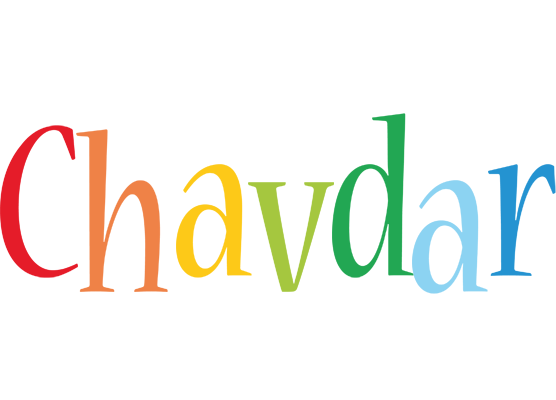 Chavdar birthday logo