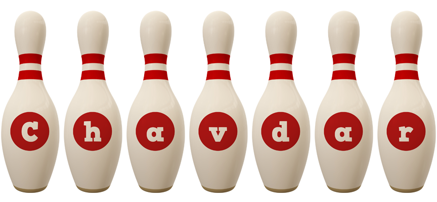 Chavdar bowling-pin logo