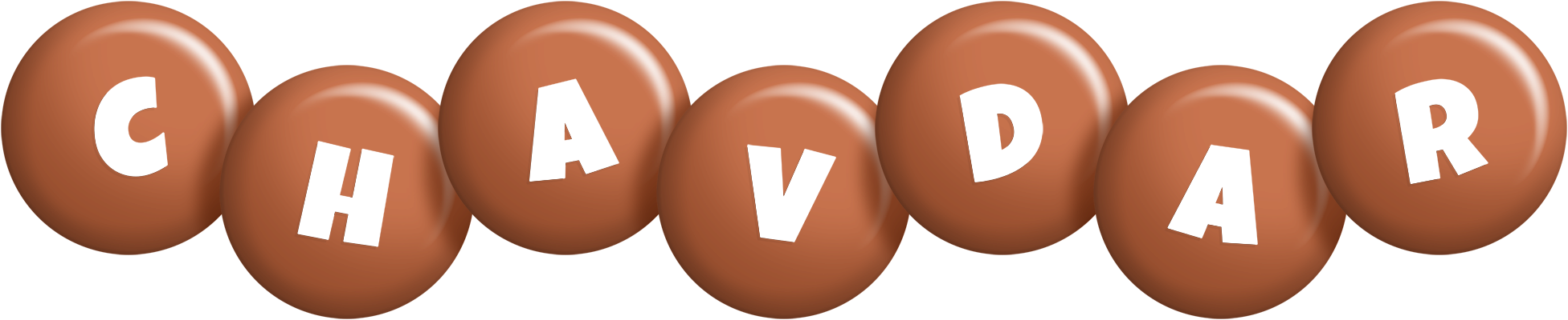Chavdar candy-brown logo