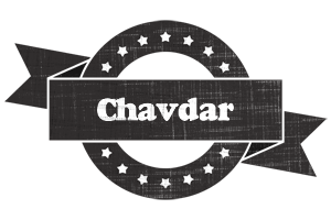 Chavdar grunge logo