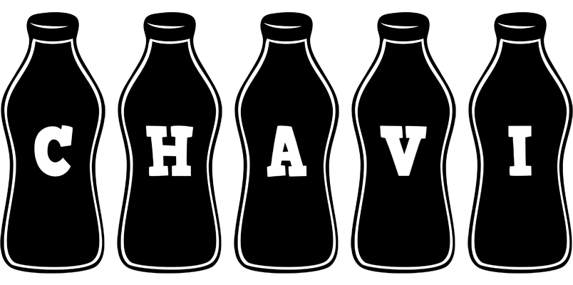 Chavi bottle logo