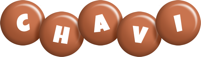 Chavi candy-brown logo