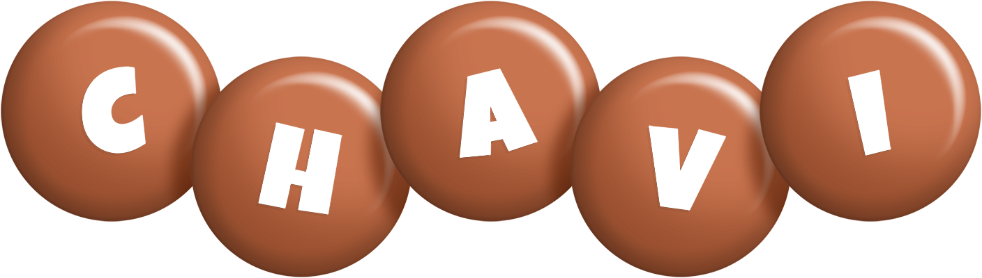Chavi candy-brown logo