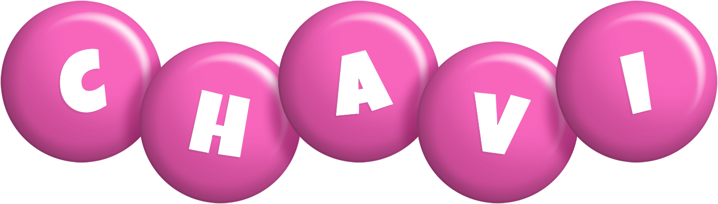 Chavi candy-pink logo