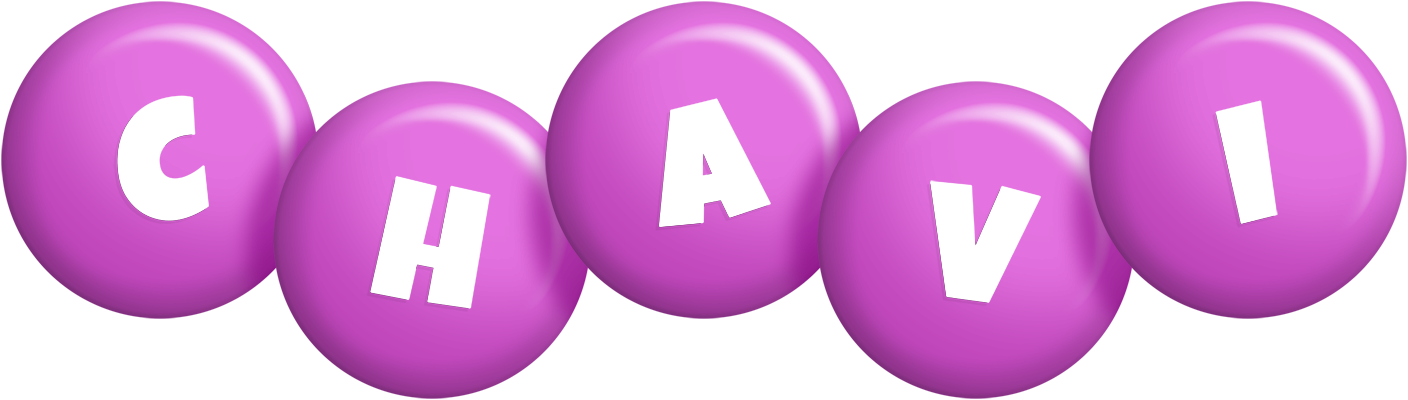 Chavi candy-purple logo