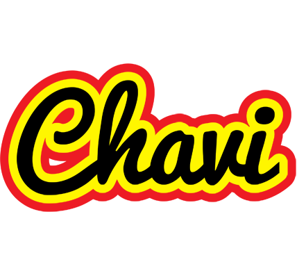 Chavi flaming logo