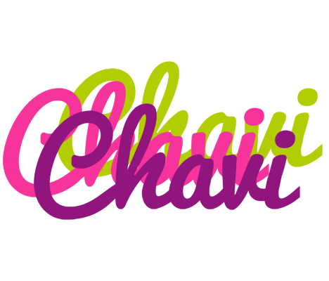 Chavi flowers logo