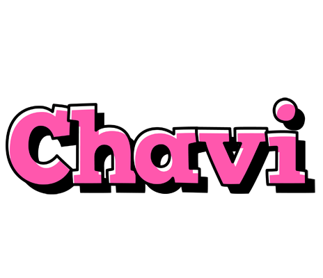 Chavi girlish logo