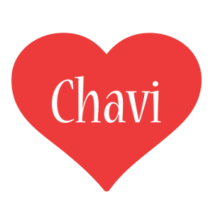 Chavi love logo