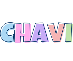 Chavi pastel logo