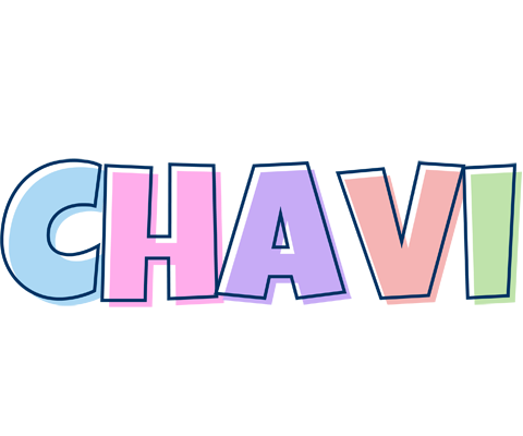 Chavi pastel logo