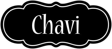 Chavi welcome logo