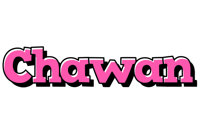 Chawan girlish logo