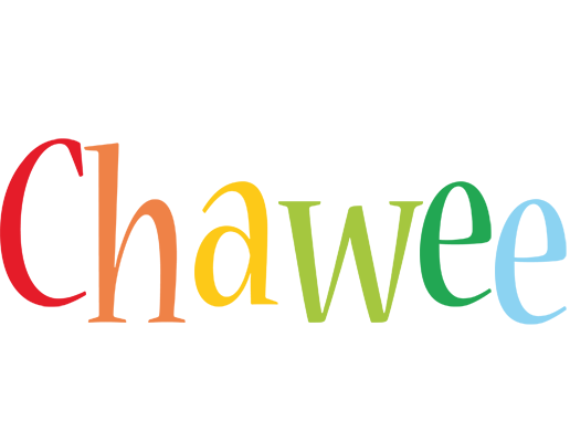 Chawee birthday logo