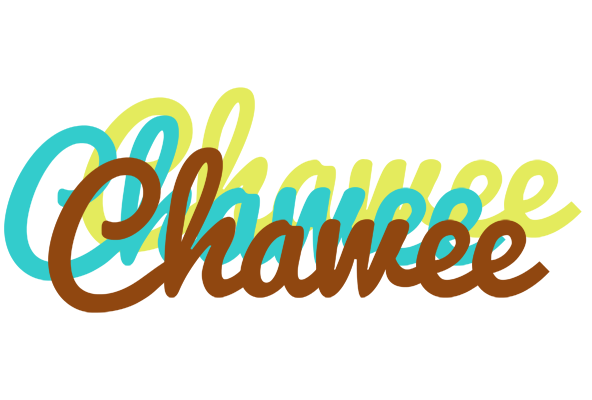 Chawee cupcake logo