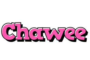 Chawee girlish logo