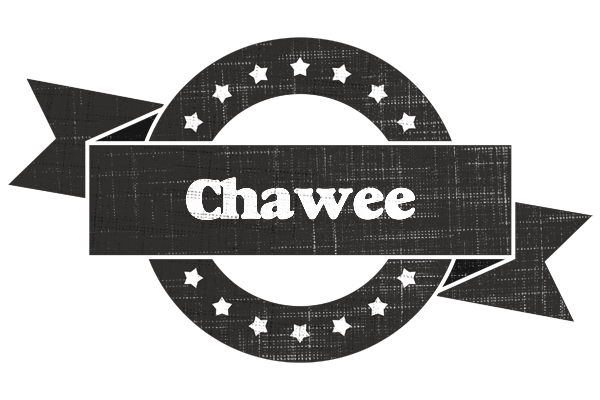 Chawee grunge logo
