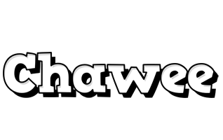 Chawee snowing logo