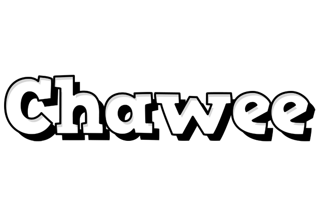 Chawee snowing logo