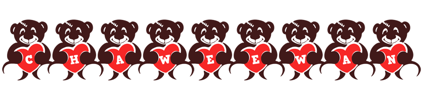 Chaweewan bear logo