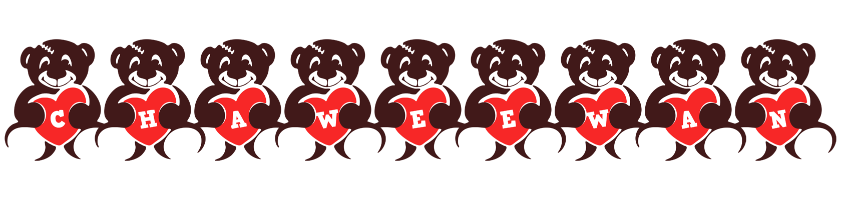 Chaweewan bear logo