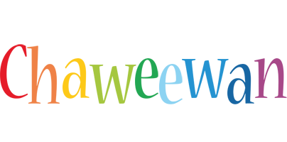 Chaweewan birthday logo