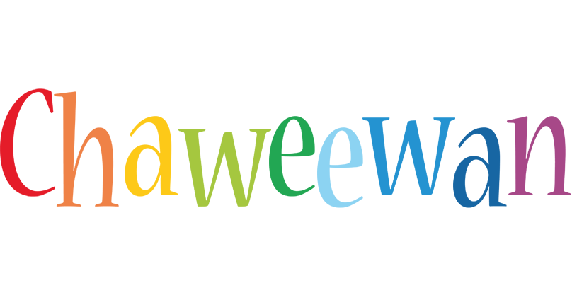 Chaweewan birthday logo